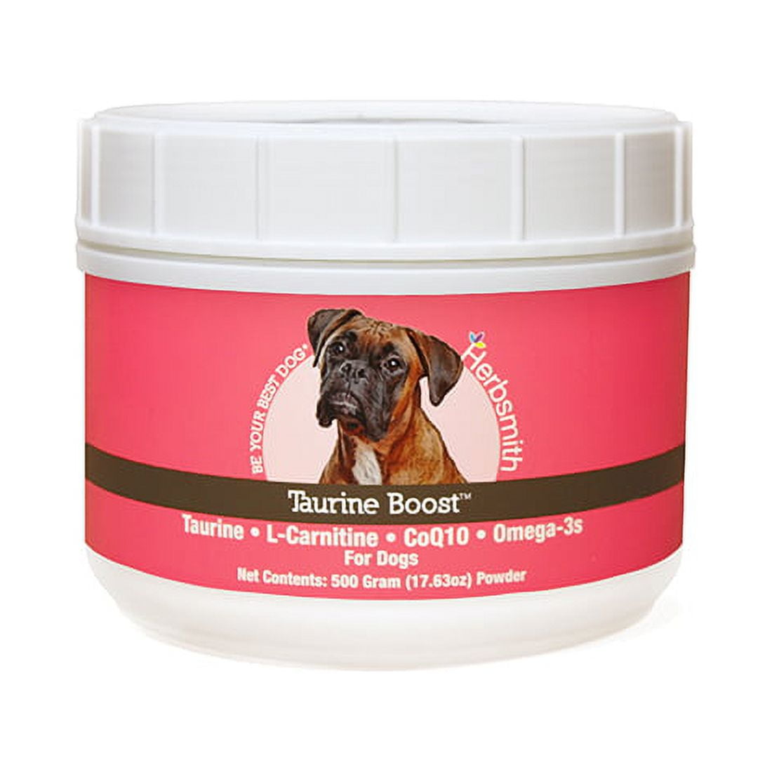 Herbsmith Taurine Boost Cardiac and Heart Support for Dogs and Cats Taurine Supplement for