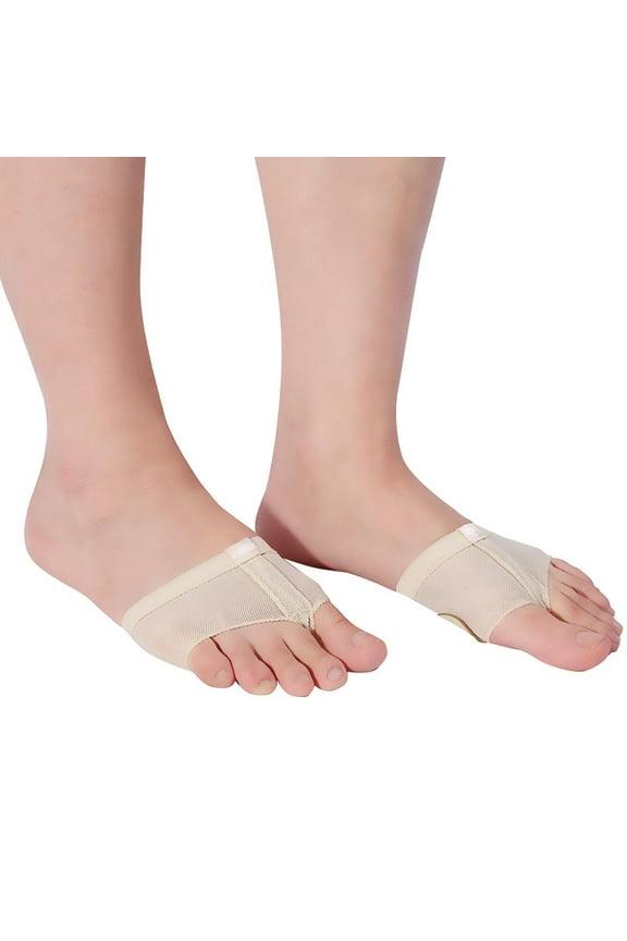 Half Shoe, Ballet Belly Dance Foot Thongs Dance Paw Shoes Half Sole Fitness Accessory, Skin Color, Ballet Half Sole