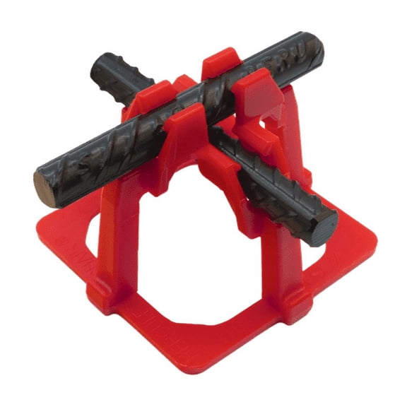 Hercules 1-1/2" Rebar Chair - (50 Count) Superior Strength & Quality Concrete Snap Rebar Chair