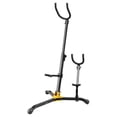 thumbnail image 1 of Hercules 1 Baritone Saxohpone and 1 Alto/Tenor Saxohpone Stand, 1 of 4