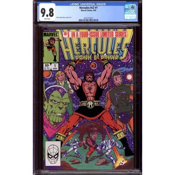 Hercules #1 - CGC 9.8 Comic Book
