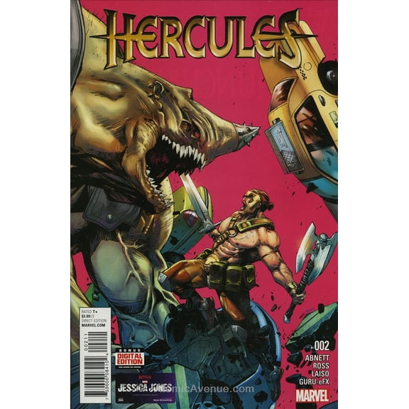 Hercules (4th Series) #2 VF ; Marvel Comic Book