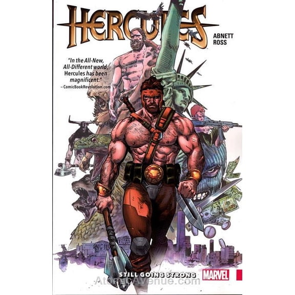 Hercules (4th Series) TPB #1 VF ; Marvel Comic Book