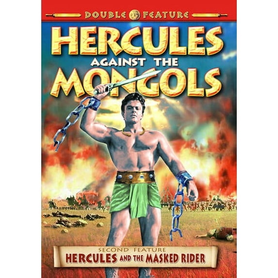 Hercules Against Mongols & Hercules Masked Rider (DVD), Alpha Video, Action & Adventure