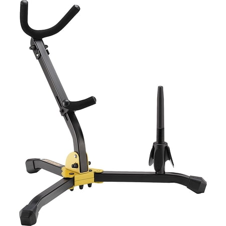 Hercules Alto/Tenor Saxophone Stand with Flute/Clarinet Peg