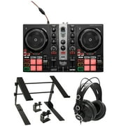 Hercules DJ Control Inpulse 200 MK2 2-Channel DJ Controller w/Stand Bundle