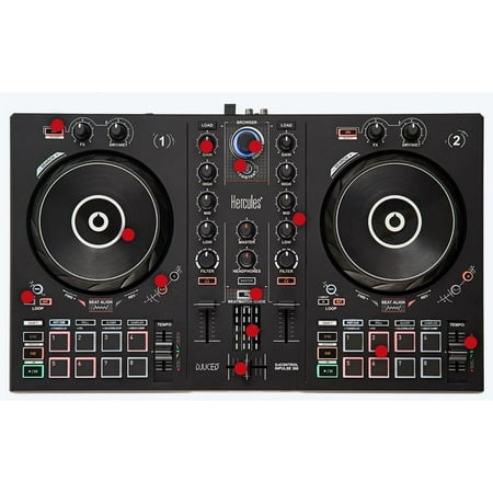 Hercules DJ Control Inpulse 300 DJ Controller- Black