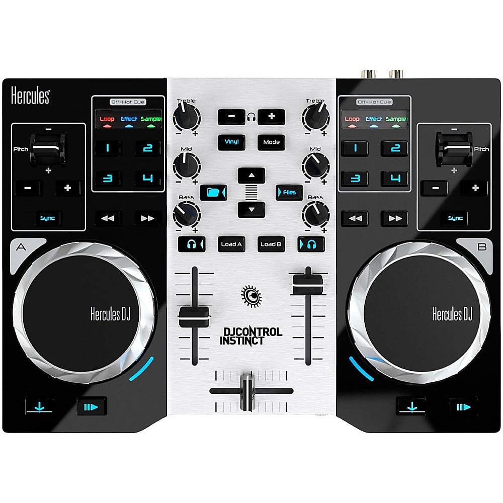DJ機材 Hercules DJControl Instinct S Series Hercules DJ DJ Control Instinct S Party Pack - Walmart.com