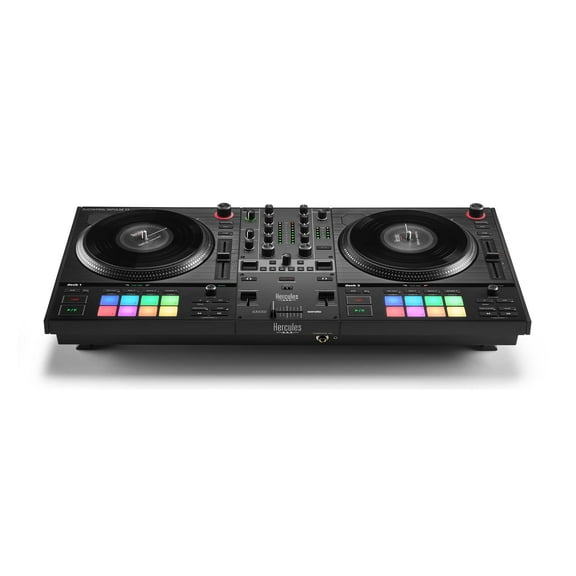 Hercules DJ DJControl Inpulse T7 2-Channel Motorized DJ Controller Black
