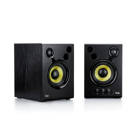 Hercules - DJ Monitor 42 - 2 x 20 watts RMS Active Monitoring Speakers - Black