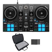 Hercules DJControl Inpulse 200 MK3 2-Channel DJ Controller with Case Package