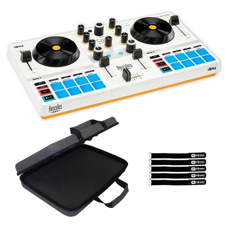 Hercules DJControl Mix Ultra Compact Battery Powered DJ