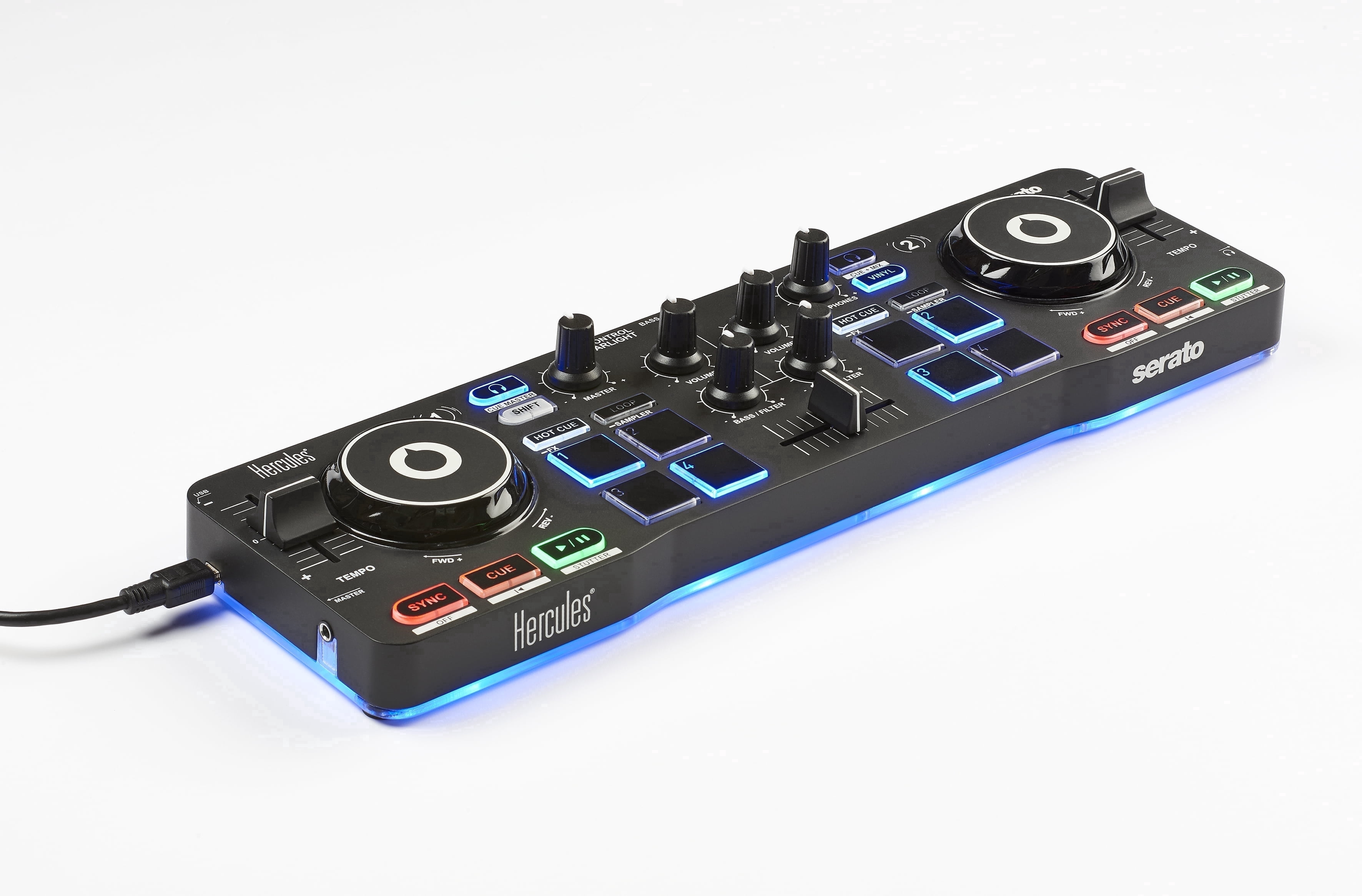 Hercules DJControl Starlight – Pocket USB DJ Controller