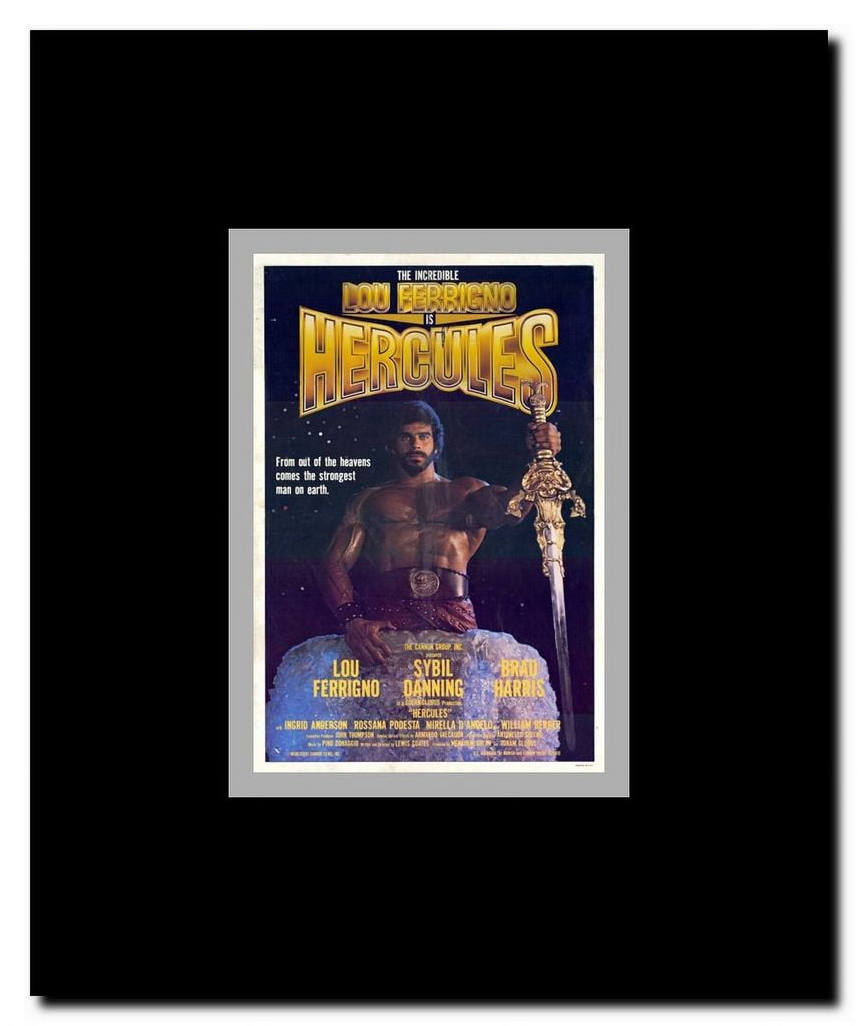 Hercules Framed Movie Poster