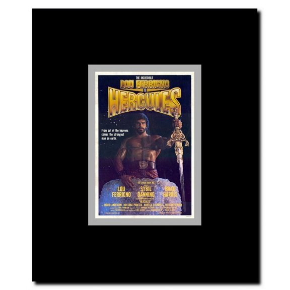 Hercules Framed Movie Poster
