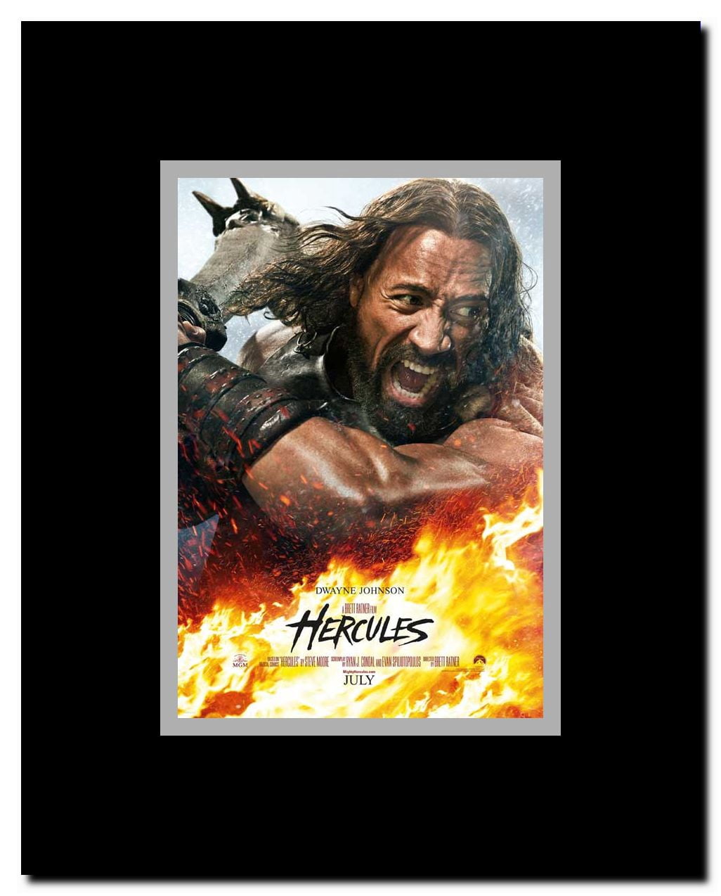 Hercules Framed Movie Poster