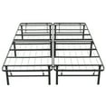 thumbnail image 1 of Hercules Folding Metal Bed Frame, 14 In Platform Mattress Foundation, Queen, 1 of 9