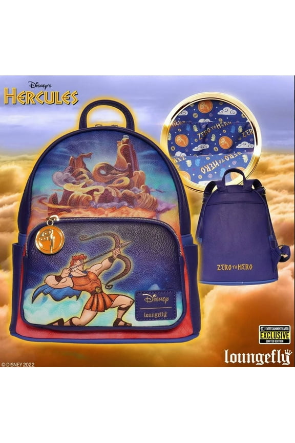Hercules Mount Olympus Mini-Backpack Entertainment Earth Exclusive Loungefly