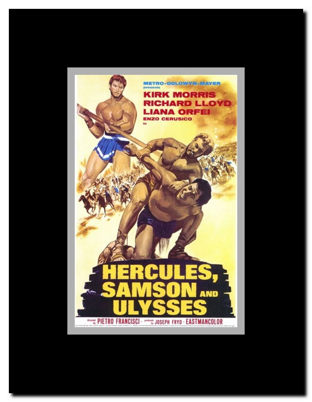 Hercules Samson and Ulysses Framed Movie Poster