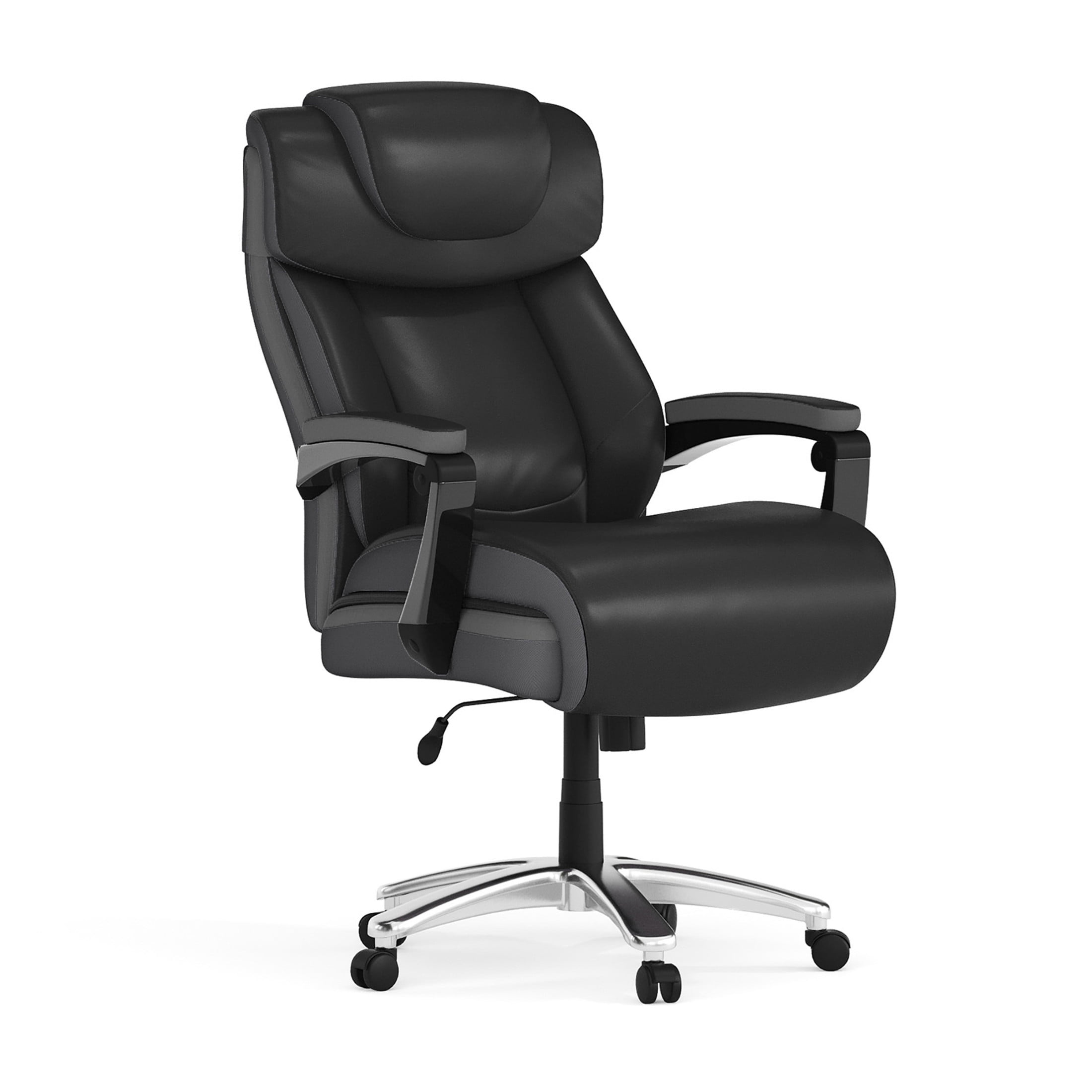 Black High Back LeatherSoft Executive Swivel Office Chair