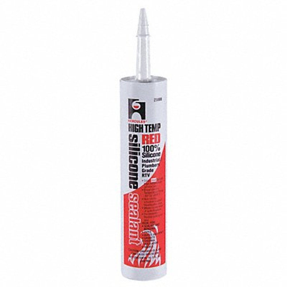 Hercules Silicone Sealant,Red,High Temp 25666 25666 ZOG3787318