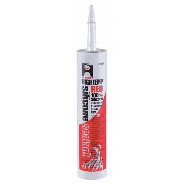 High Temperature Red Silicone Sealant Paste for HVAC and Electrical