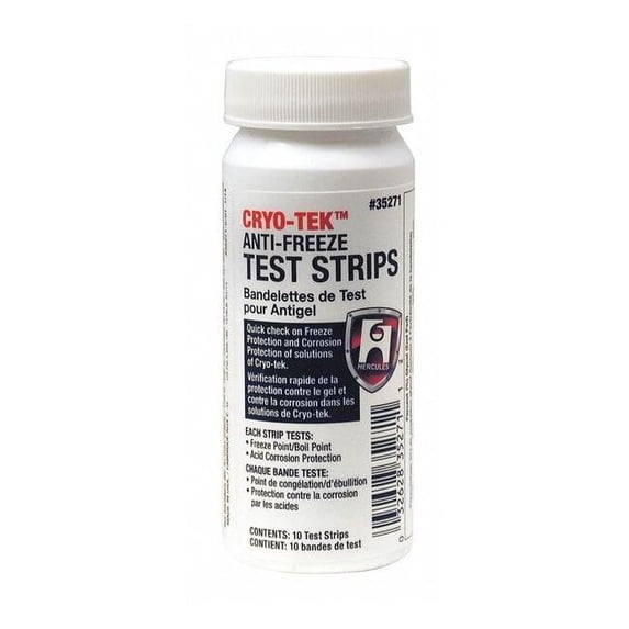 Hercules Test Strips,Includes 10 Sticks,3-15"L, PK10 35271
