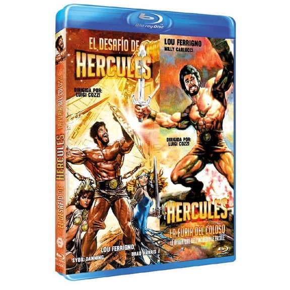 Hercules / The Adventures of Hercules ( Hercules / Le avventure dell'incredibile Ercole ) [ Blu-Ray, Reg.A/B/C Import - Spain ]