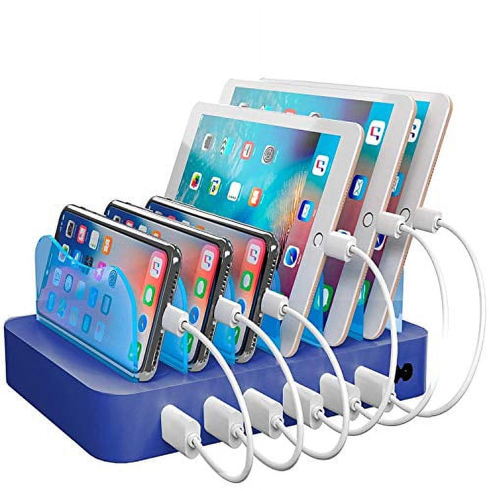 Portable Charging Station For Multiple Devices Hercules Tuff Charging Station for Multiple Devices, with 6 USB Fast