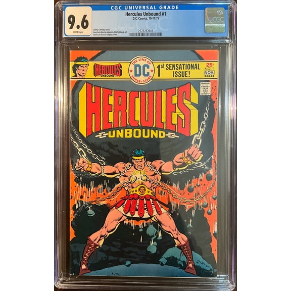 Hercules Unbound #1 - CGC 9.6 Comic Book
