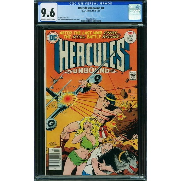 Hercules Unbound #8 - CGC 9.6 Comic Book