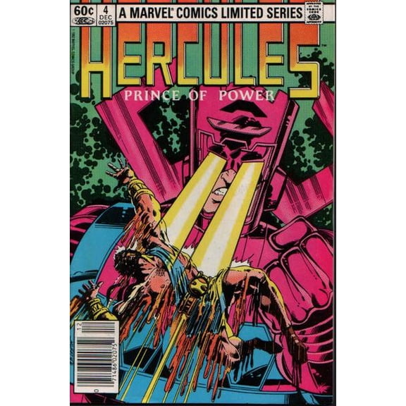 Hercules (Vol. 1) #4 (Newsstand) VF ; Marvel Comic Book