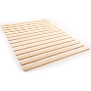 Modern Sleep Maximum Heavy-Duty Bed Slats | Attached Wood Bed Support Slats, Queen