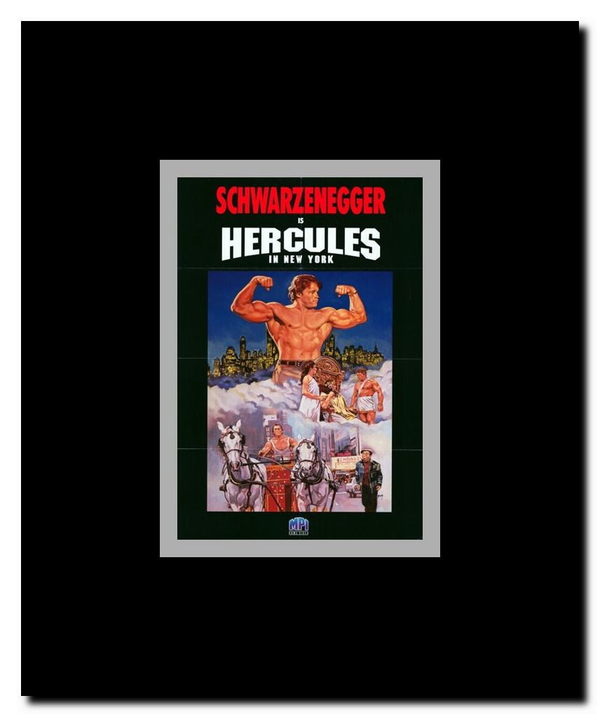 Hercules in New York Framed Movie Poster