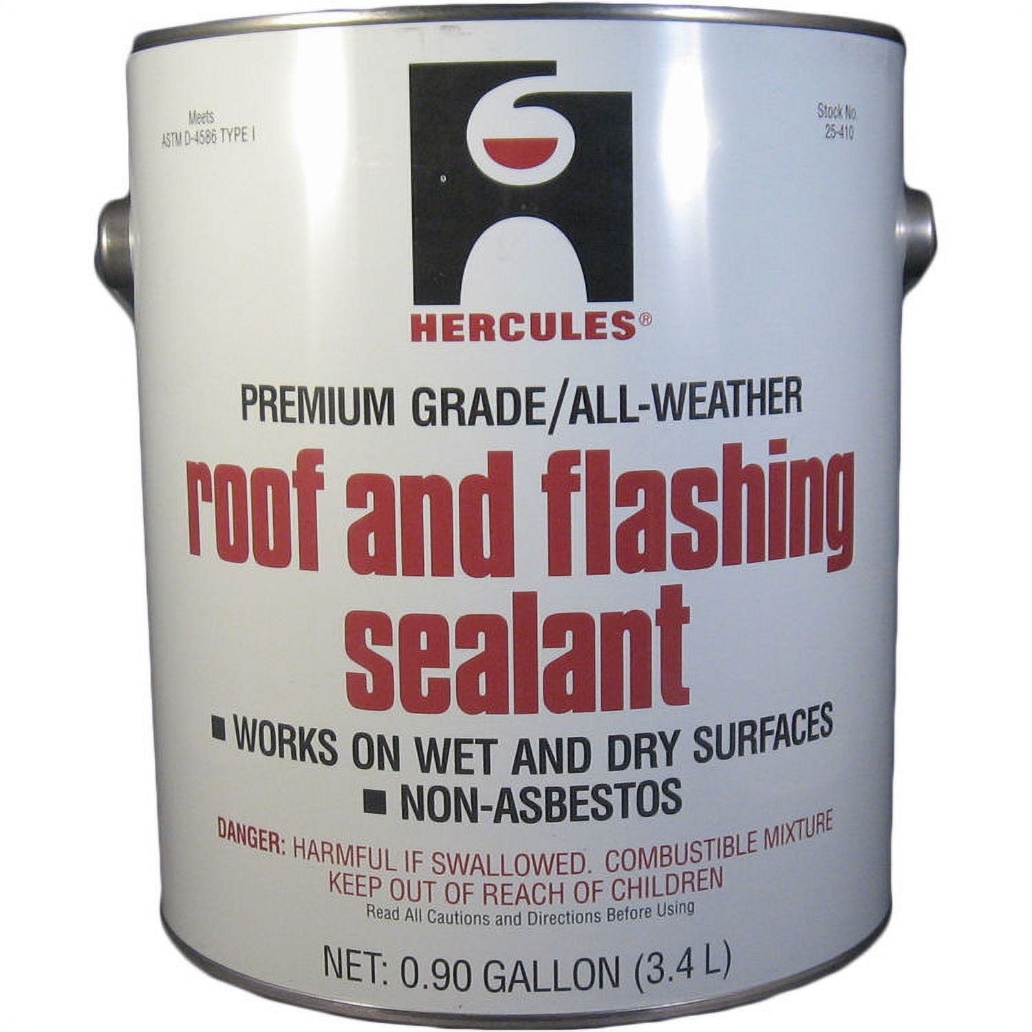 Premium Grade Black Roof and Flashing Sealant, 1 Gallon