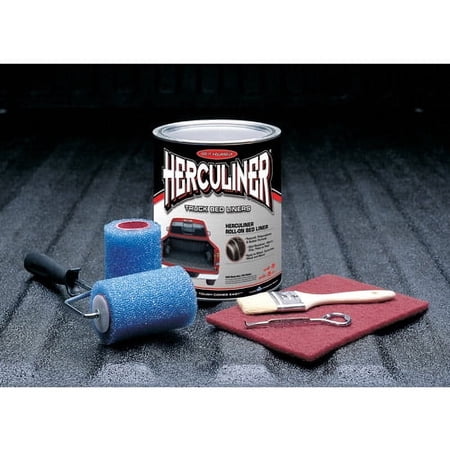 Herculiner 6-Foot Roll-On Truck Bed Liner Kit, Grey