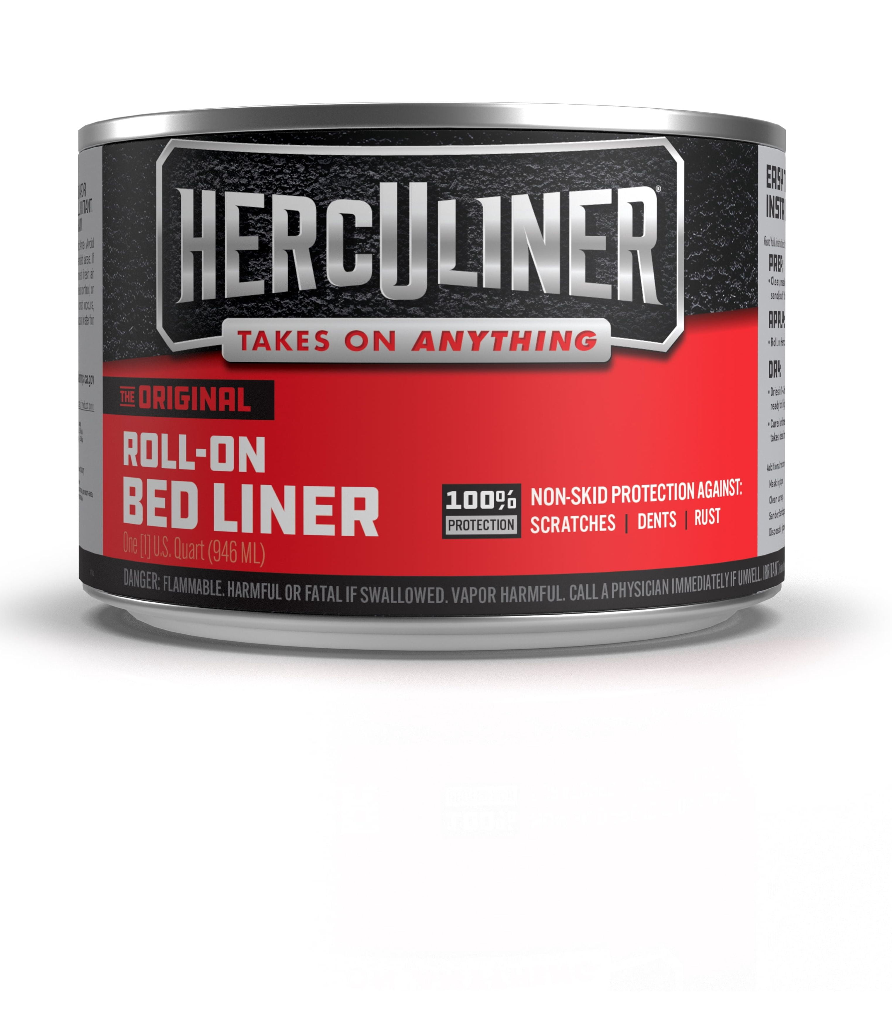 Krylon/Duplicolor Bed Armor, DIY Truck Bed Liner, Black, 128 oz. Gallon Kit  - Walmart.com