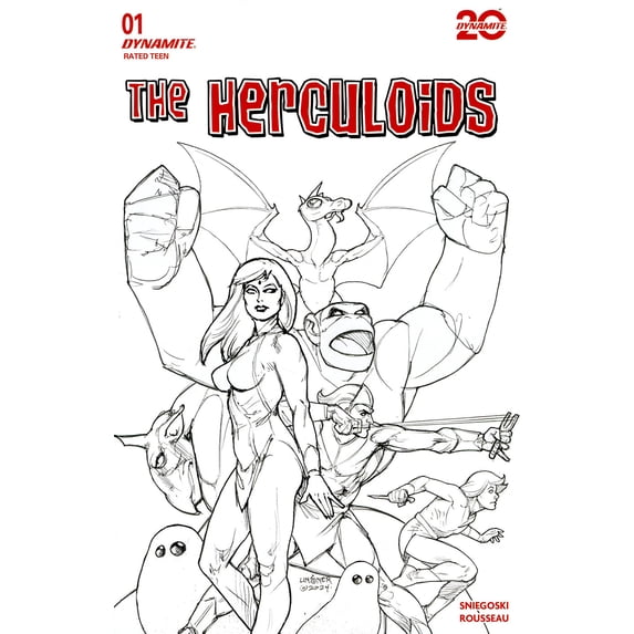 Herculoids #1S VF ; Dynamite Comic Book