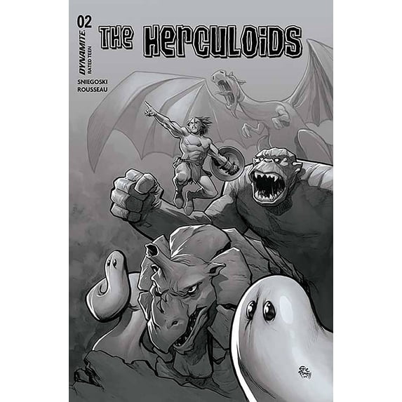 Herculoids #2X VF ; Dynamite Comic Book