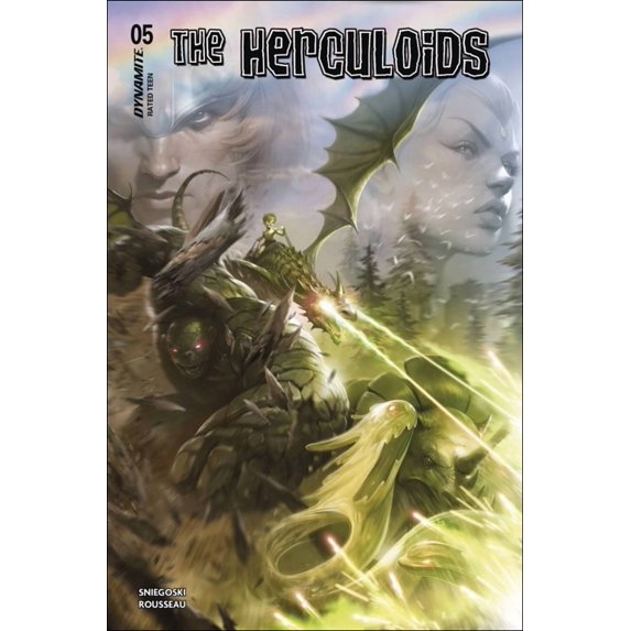 Herculoids #5A VF ; Dynamite Comic Book