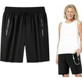 thumbnail image 1 of Hercurvy Icyshorts, Women's Ice Silk Quick Drying Stretch Shorts, Lightweight Comfortable, 1 of 8
