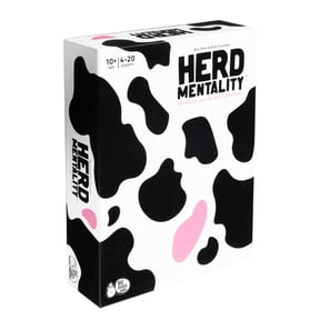 Big Potato Games Herd Mentality Family Party Board Game, 200 Questions, Ages 10+, 4 to 20 Players