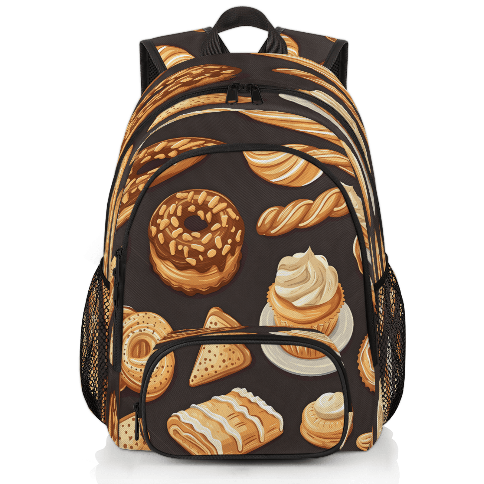 backpack for food and laptop Matein Lunch Box friendly design Herdesigns Bakery Laptop Backpack for