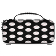 thumbnail image 1 of Herdesigns Baseball Black Carry Case Compatible for Nintendo Switch OLED Model 2021/Switch 2017, Protective Travel Switch Carrying Case with 20 Game Card Slots for Switch Console & Accessories, 1 of 8