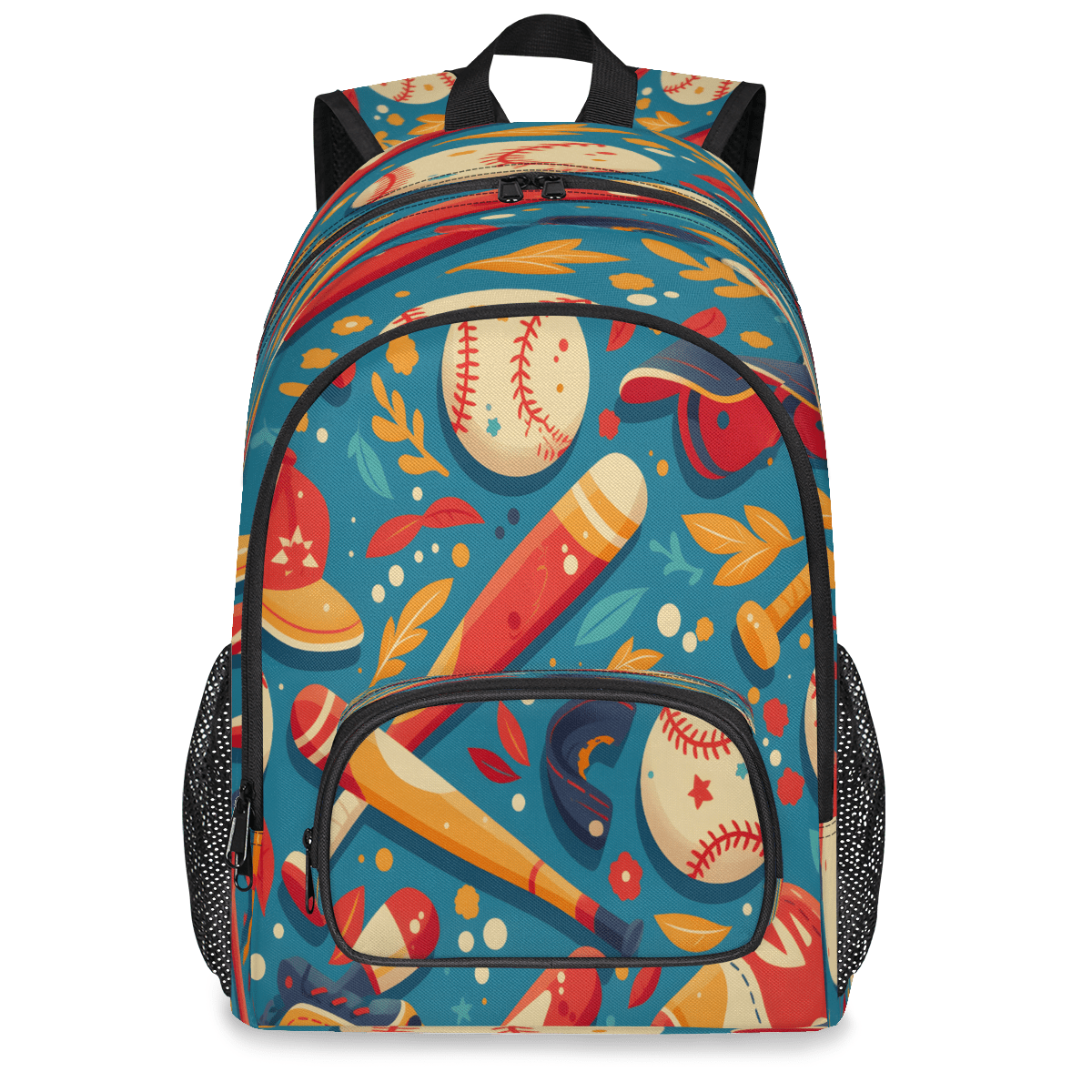 Herdesigns Baseball Laptop Backpack for Women Men, 18.3 Inch Sport Large Computer Backpacks Fashion Teacher Nurse Bag Casual Daypack for Work Travel
