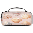 thumbnail image 1 of Herdesigns Beach Shell Carry Case Compatible with Nintendo Switch 2, with 20 Game Card Slots, Coastal Coral Portable Travel Carrying Case Pouch for Accessories & Games, 1 of 8