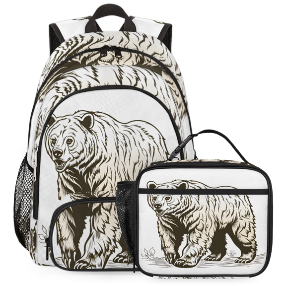 Herdesigns Baseball Backpack with Lunch Box Vintage Sports Theme ...