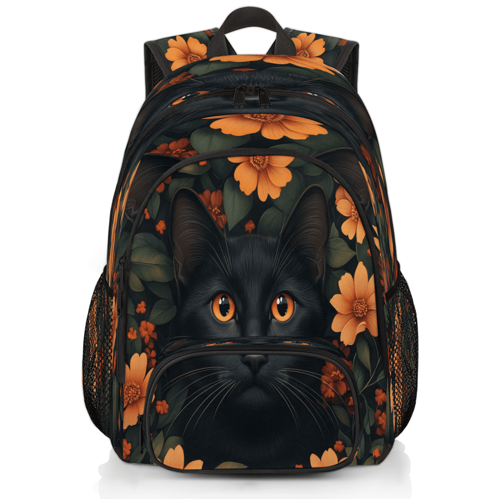 ?HP! Black Cat Backpack! NEW! Uni School Bag – shopcaterpillar.com main image 3