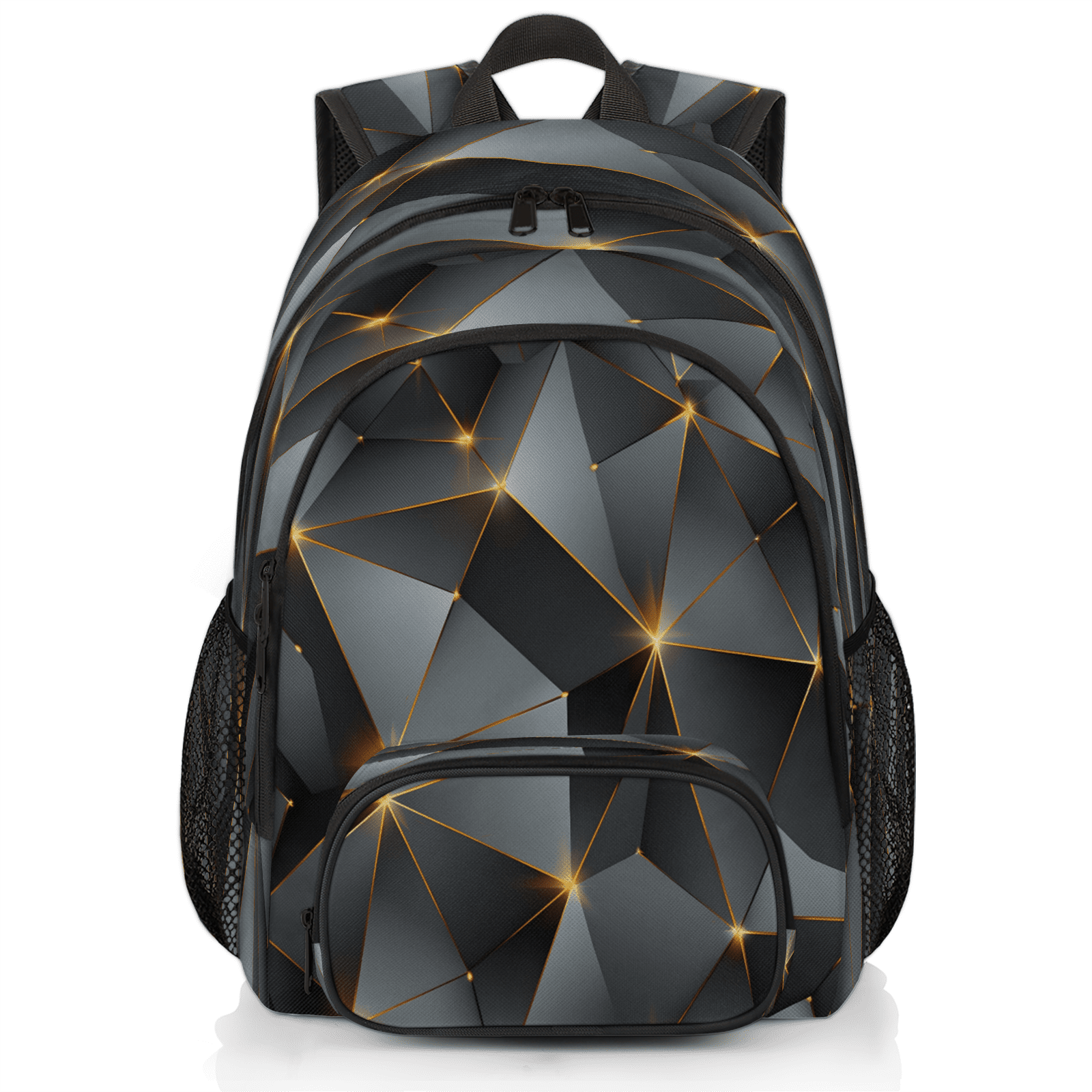 Herdesigns Black Laptop Backpack for Women Men, 18.3 Inch Work Computer ...