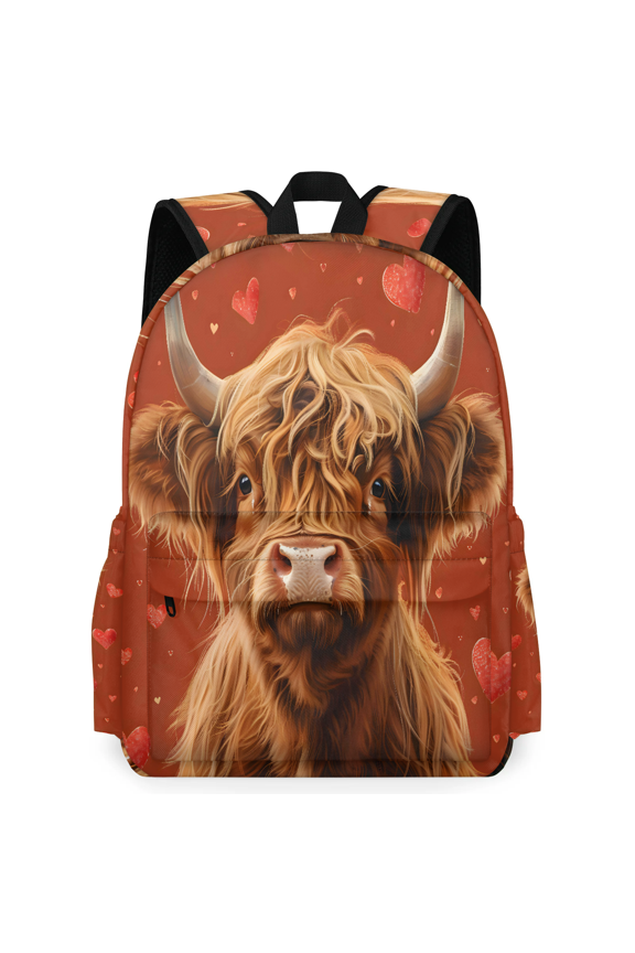 Brown Bull Backpack for Men Women Large Capacity Laptop Backpack Casual Daypack for Work Travel